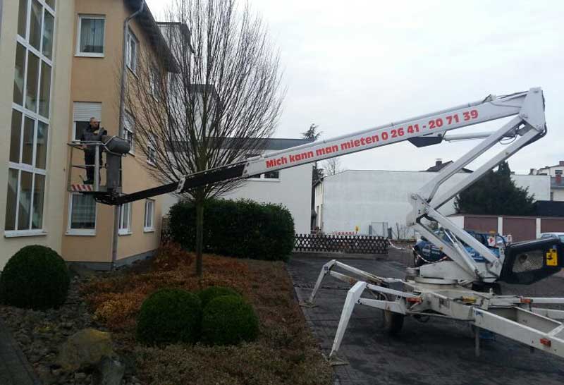 Hebebühnenvermietung